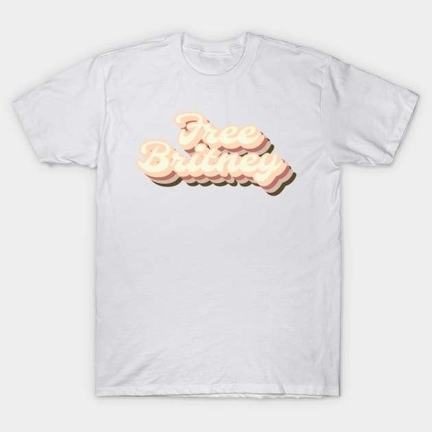 Gift Idea for Free Britney Movement Fan merch T-Shirt by The Mellow Cats Studio